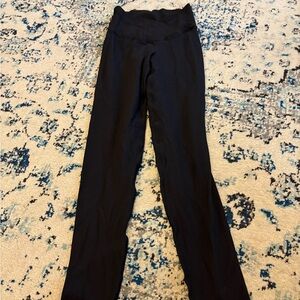 Offline by Aerie black waffle crossover leggings